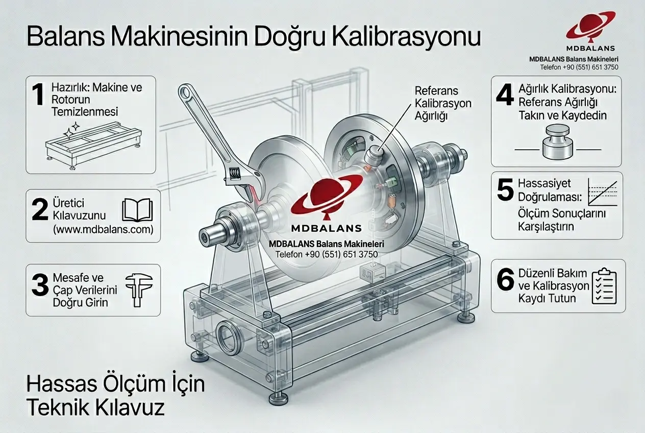 Balans Makinesinin Doğru Kalibrasyonu Nasıl Yapılır