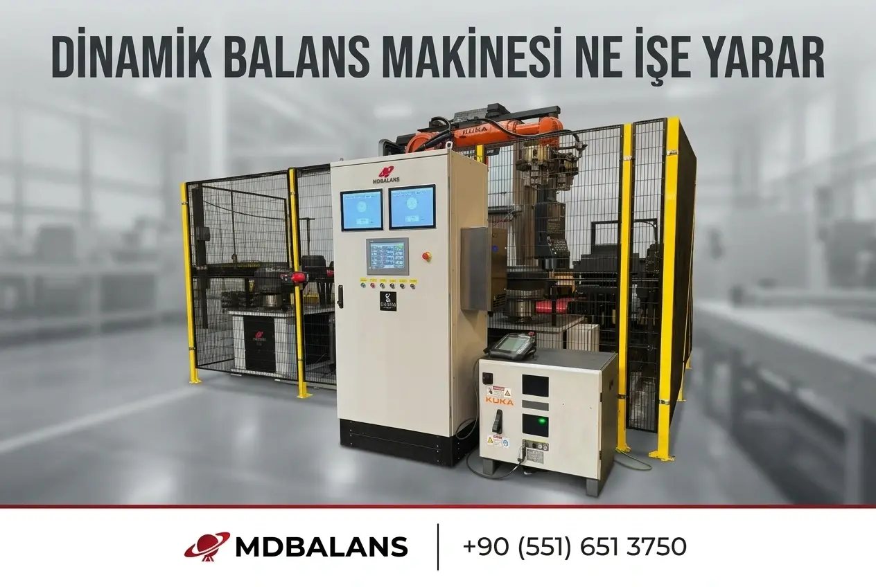 Dinamik Balans Makinesi Ne İşe Yarar