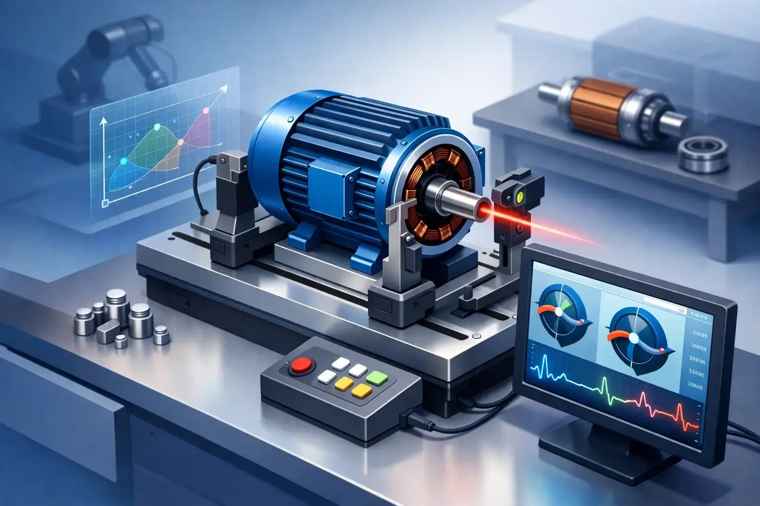 Elektrik Motoru Balans Uygulaması ve Sonuçları