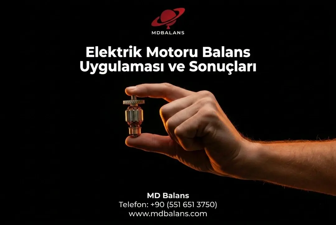 Elektrik Motoru Balans Uygulaması ve Sonuçları