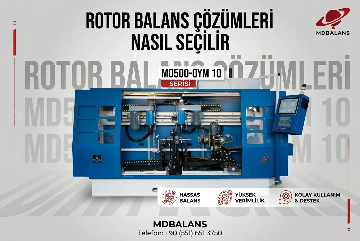 Rotor Balans Çözümleri Nasıl Seçilir