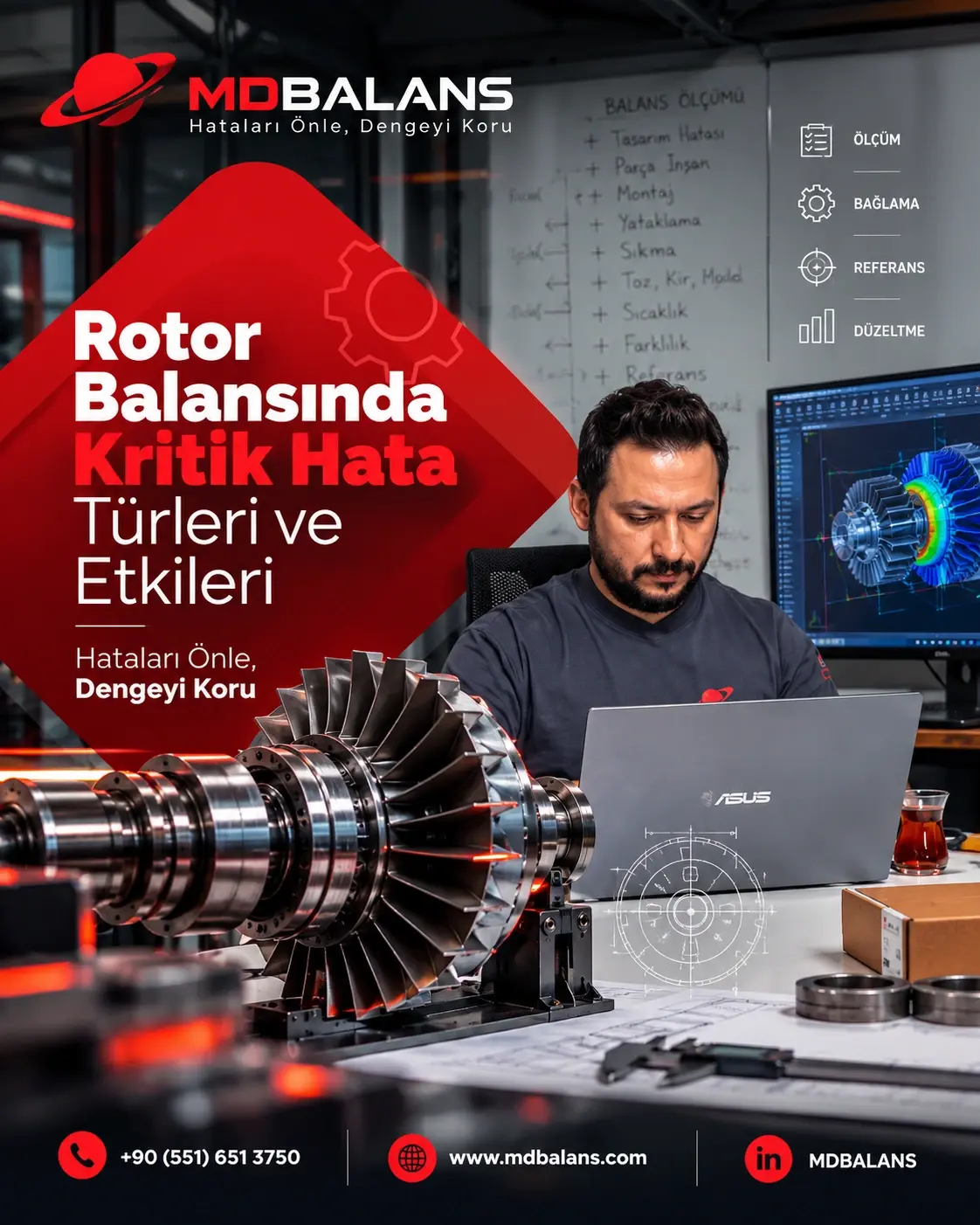 Rotor Balansında Kritik Hata Türleri ve Etkileri