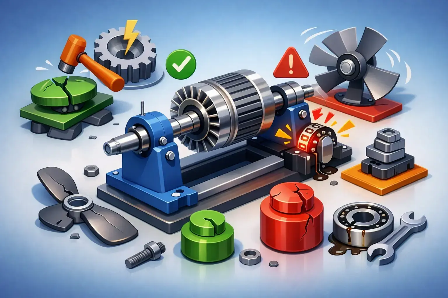 Rotor Dengelemede Sık Yapılan 8 Kritik Hata