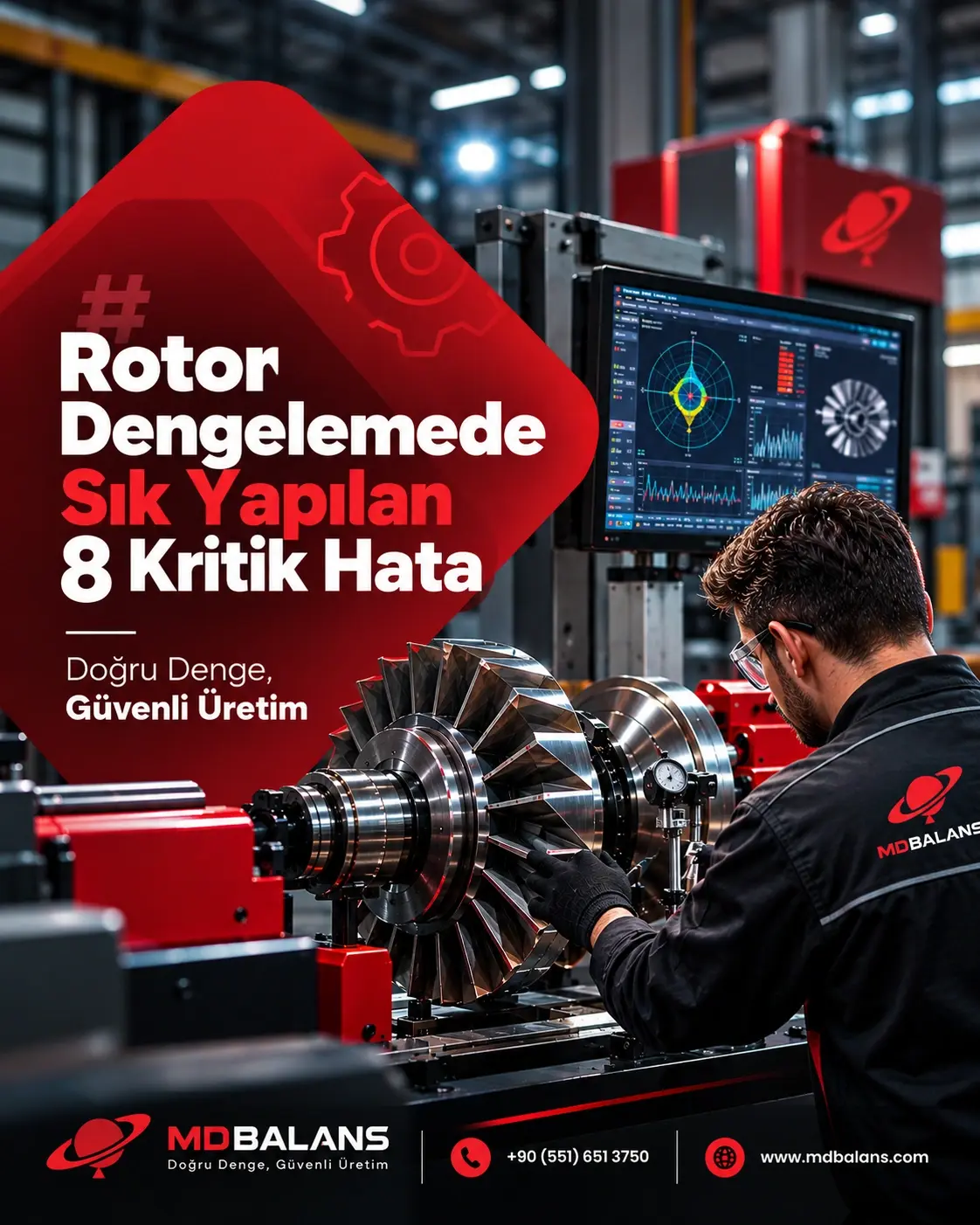 Rotor Dengelemede Sık Yapılan 8 Kritik Hata