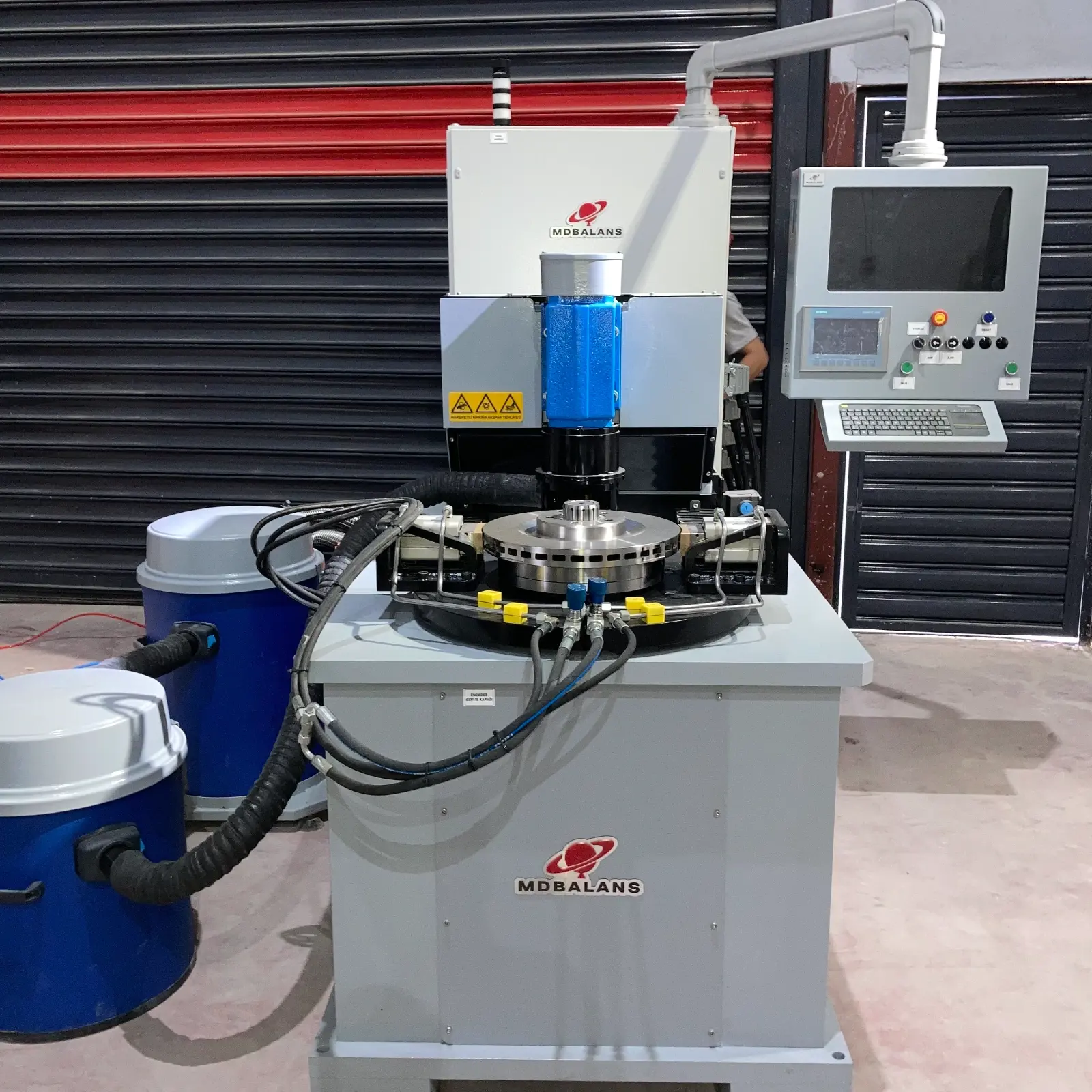 MD100-DFO / Otomatik Fren Diski Balans Makinesi
